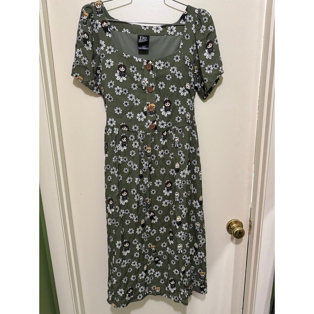 LORD OF THE RINGS BOX LUNCH chibi-style dress XS nwot sold out item